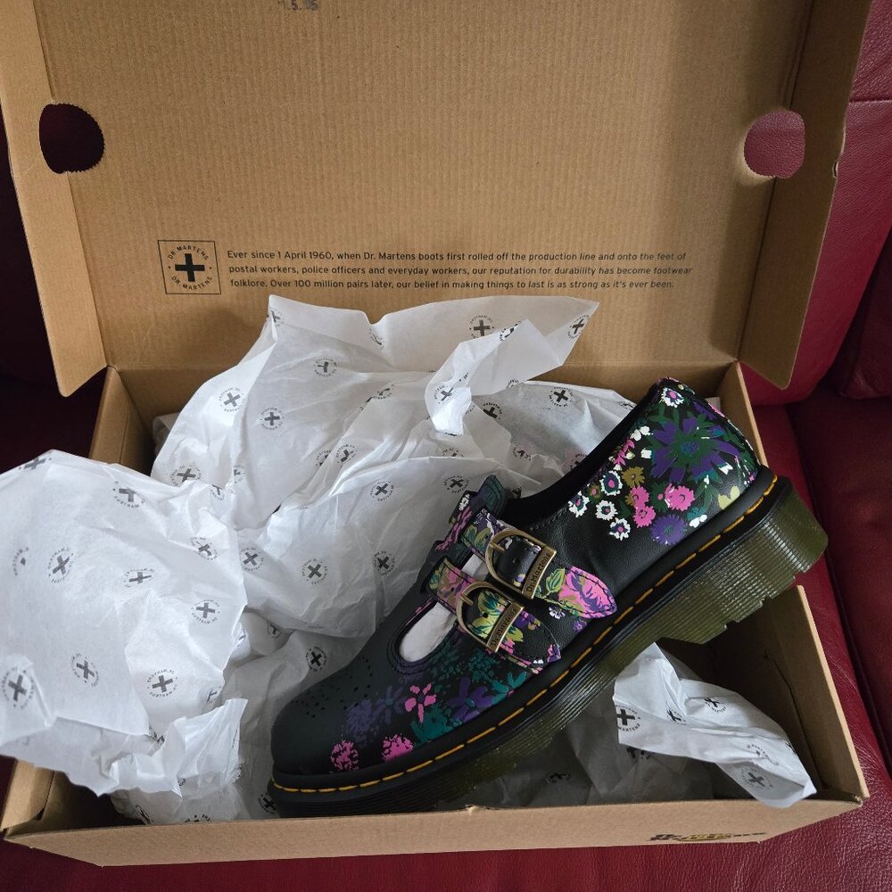 NWT Dr. Martens Floral Mary-Janes - Picture 7 of 15